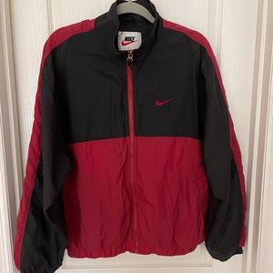 Nike Men's Black and Red Jacket